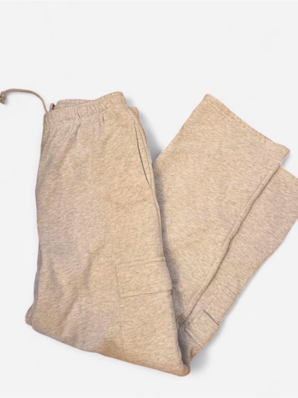 Garage Heathered Gray Cargo Sweatpants